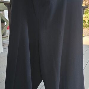 Worthington Women's Plus Wide Leg Black Pants